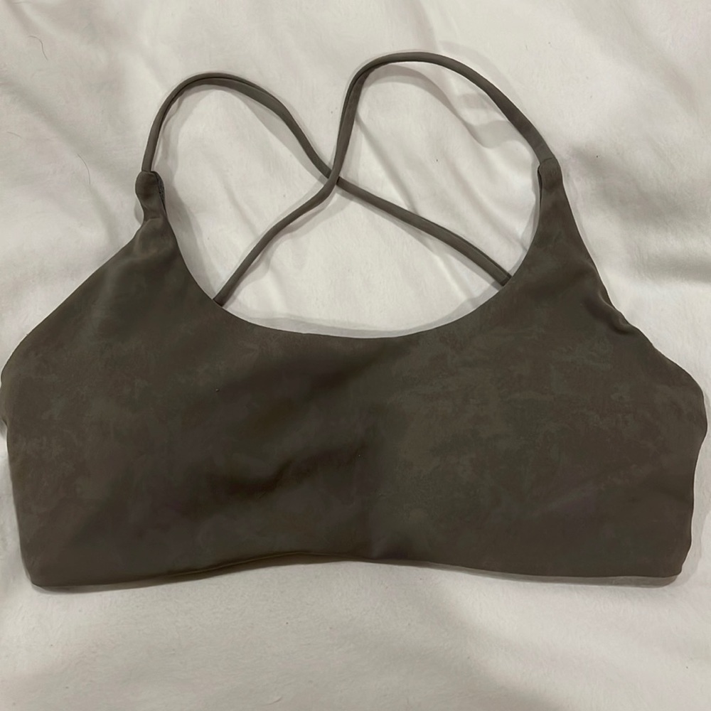 FADE KHAKI CROP SHOP BOUTIQUE SIZE SMALL